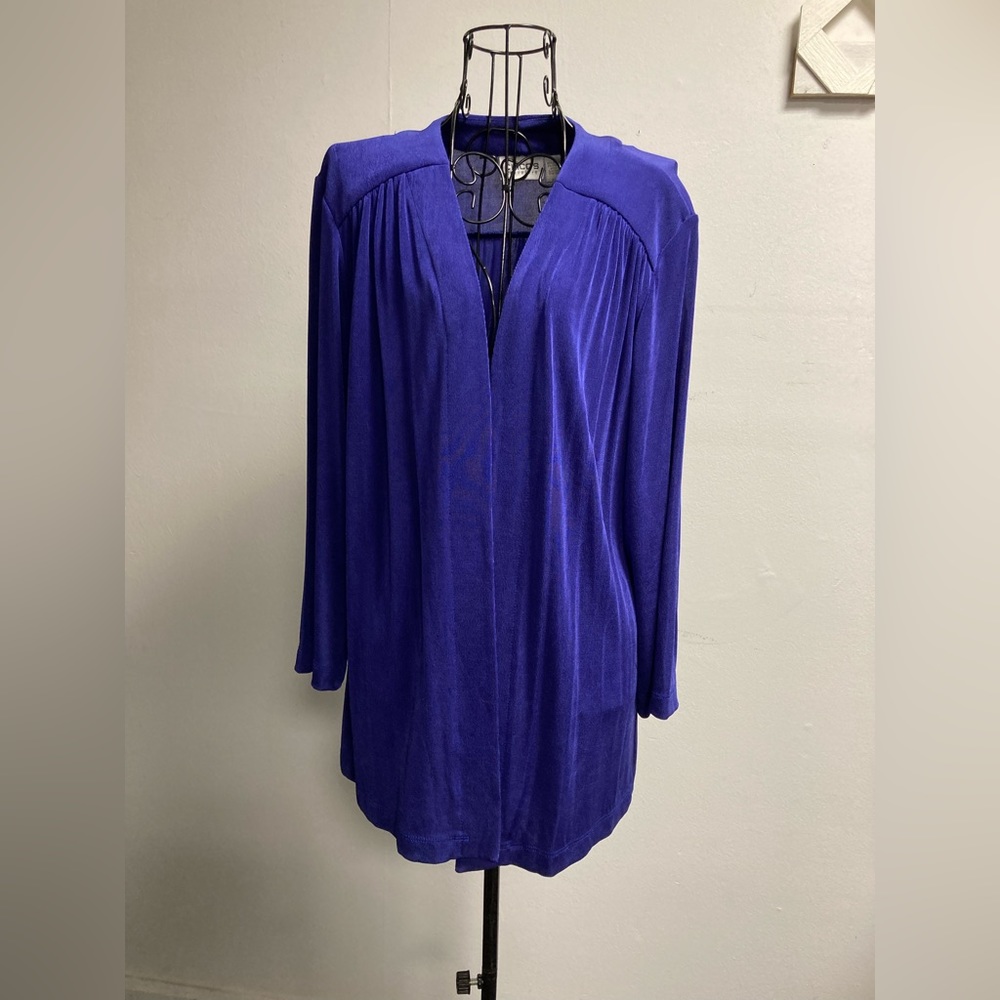 Memorial Day Blowout Chico’s Travelers Jersey Jacket Bayou acetate/spandex